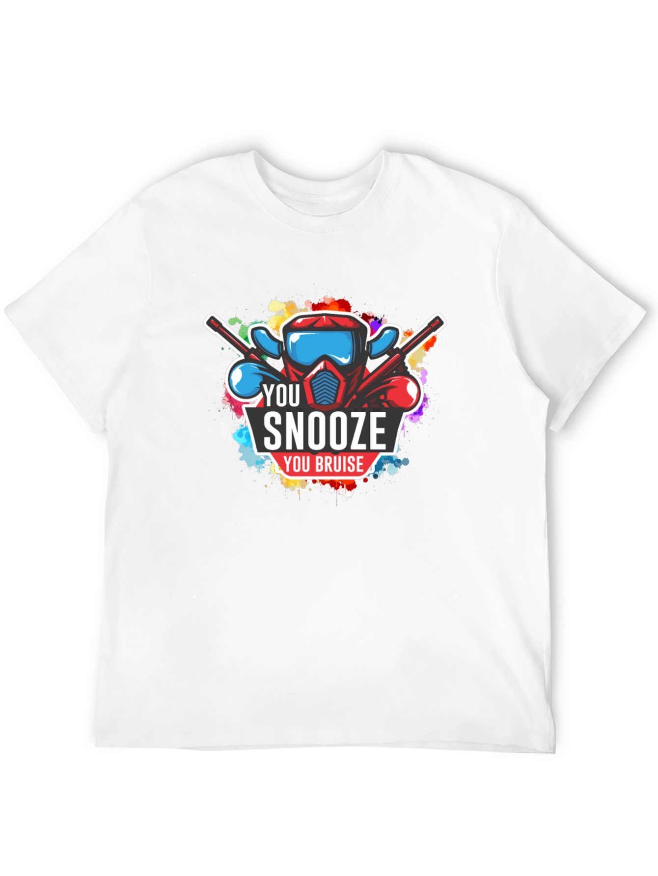 You Snooze You Bruise Paintball T-Shirt