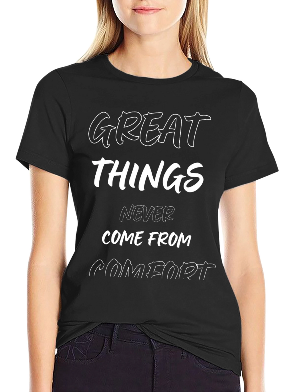 Great Things T-Shirt - Inspirational Graphic Tee