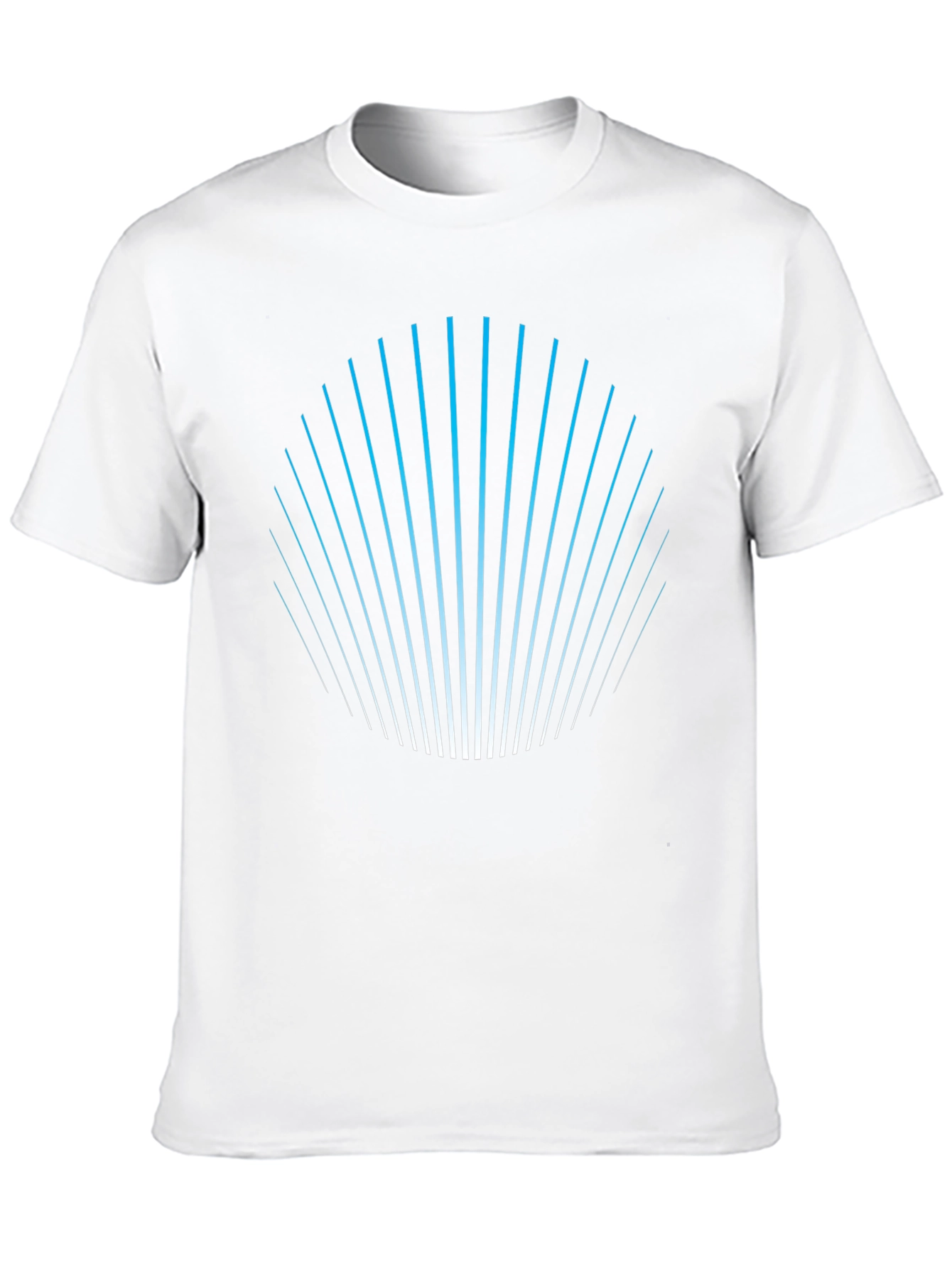 Abstract Lines Graphic Tee - Modern Design