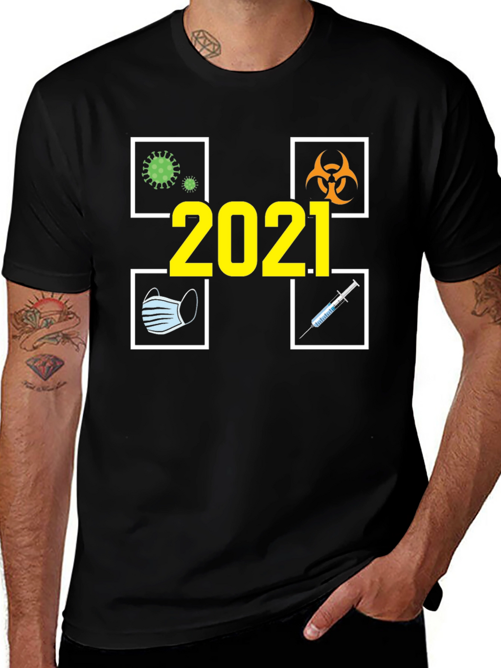 2021 Pandemic Throwback T-Shirt