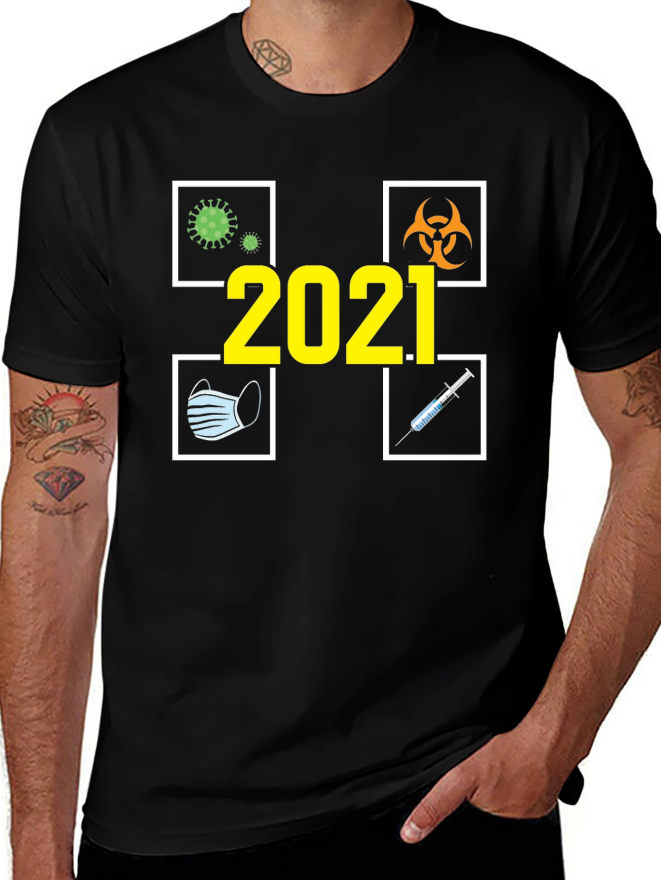 2021 Pandemic Throwback T-Shirt