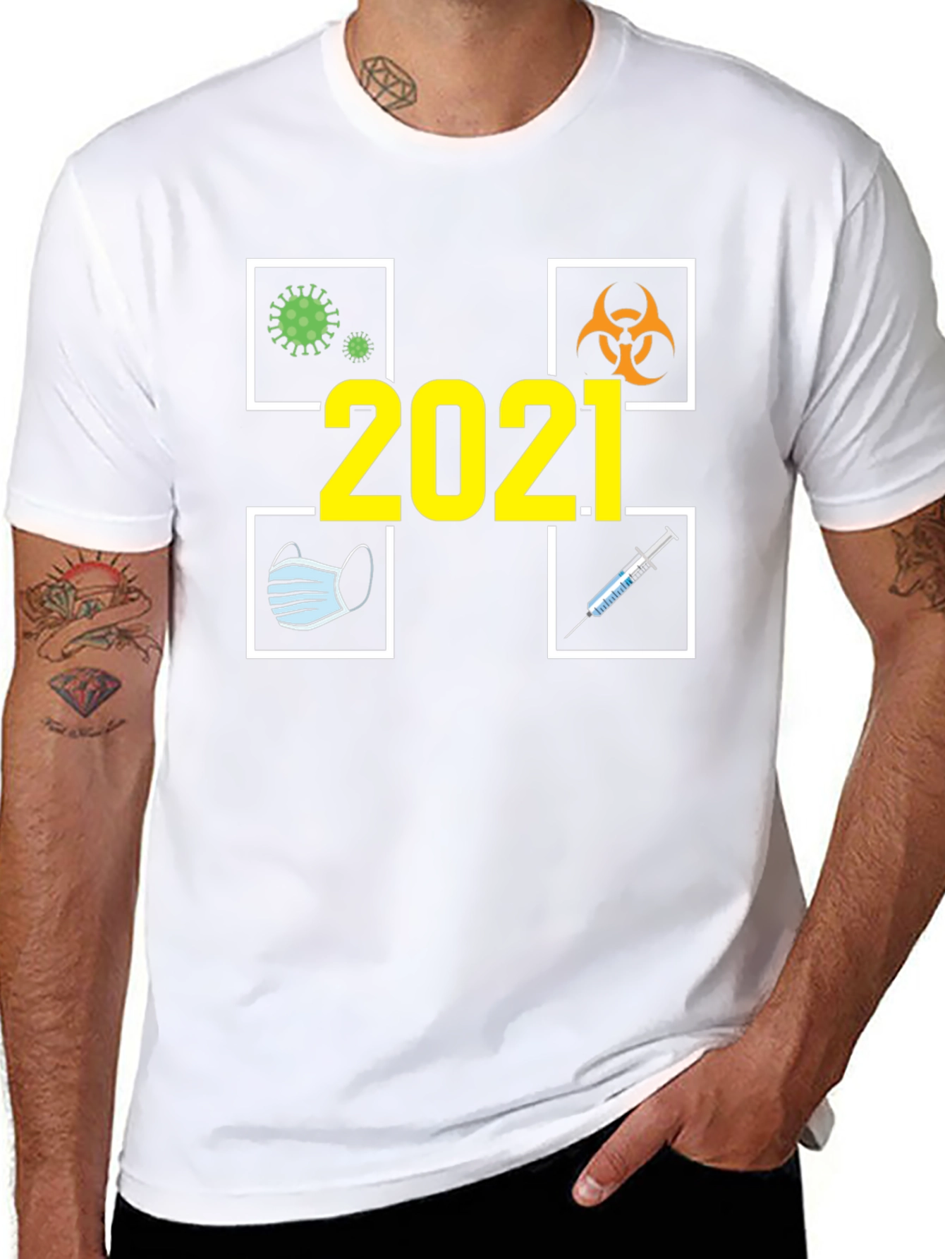 2021 Pandemic Throwback T-Shirt