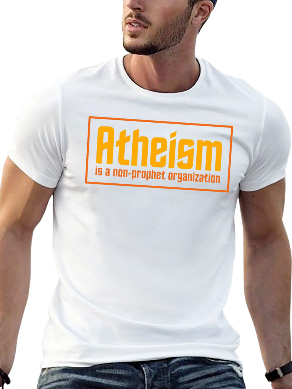 Atheism Non-Prophet Organization Graphic T-Shirt