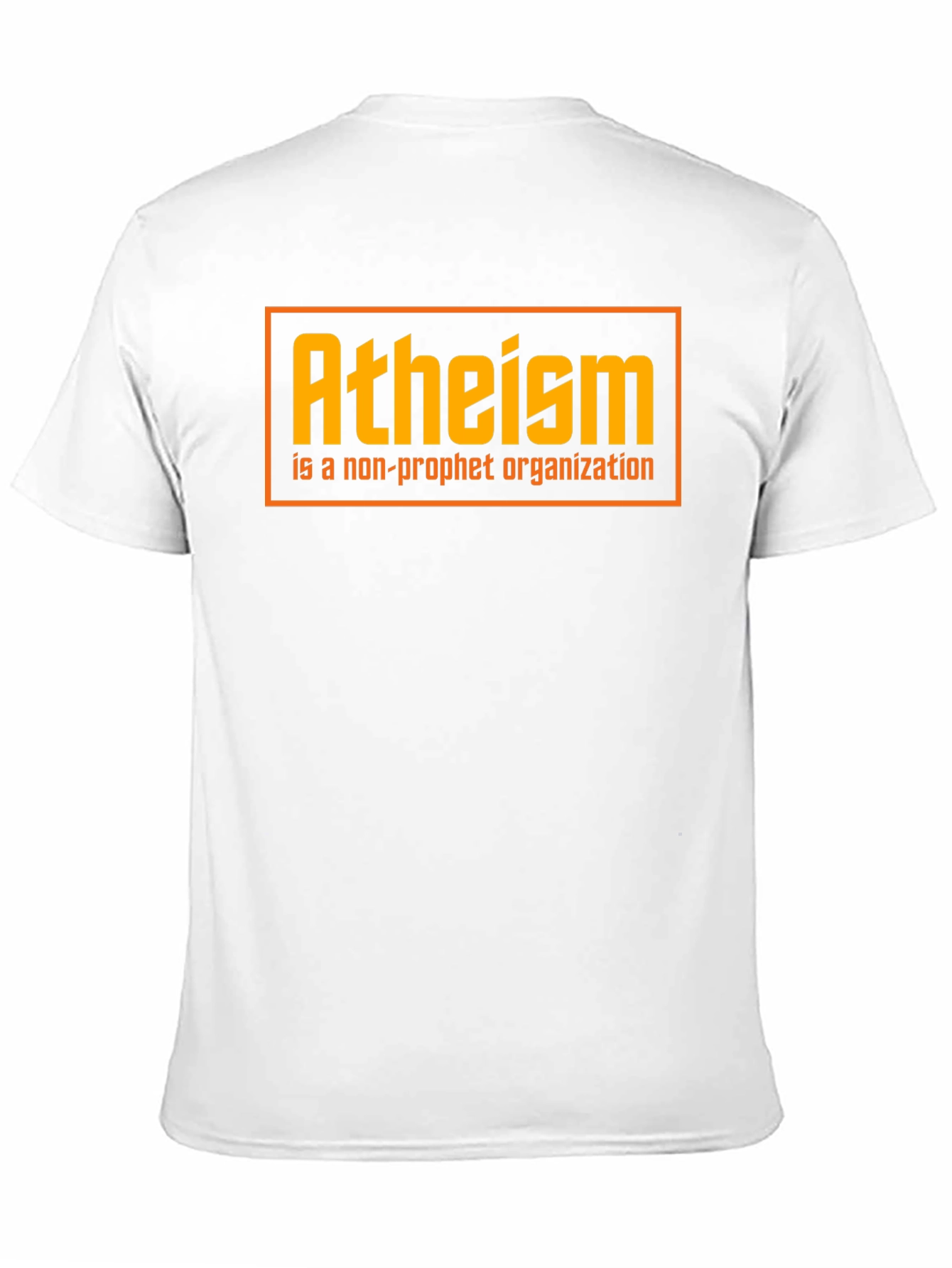 Atheism Non-Prophet Organization Graphic T-Shirt
