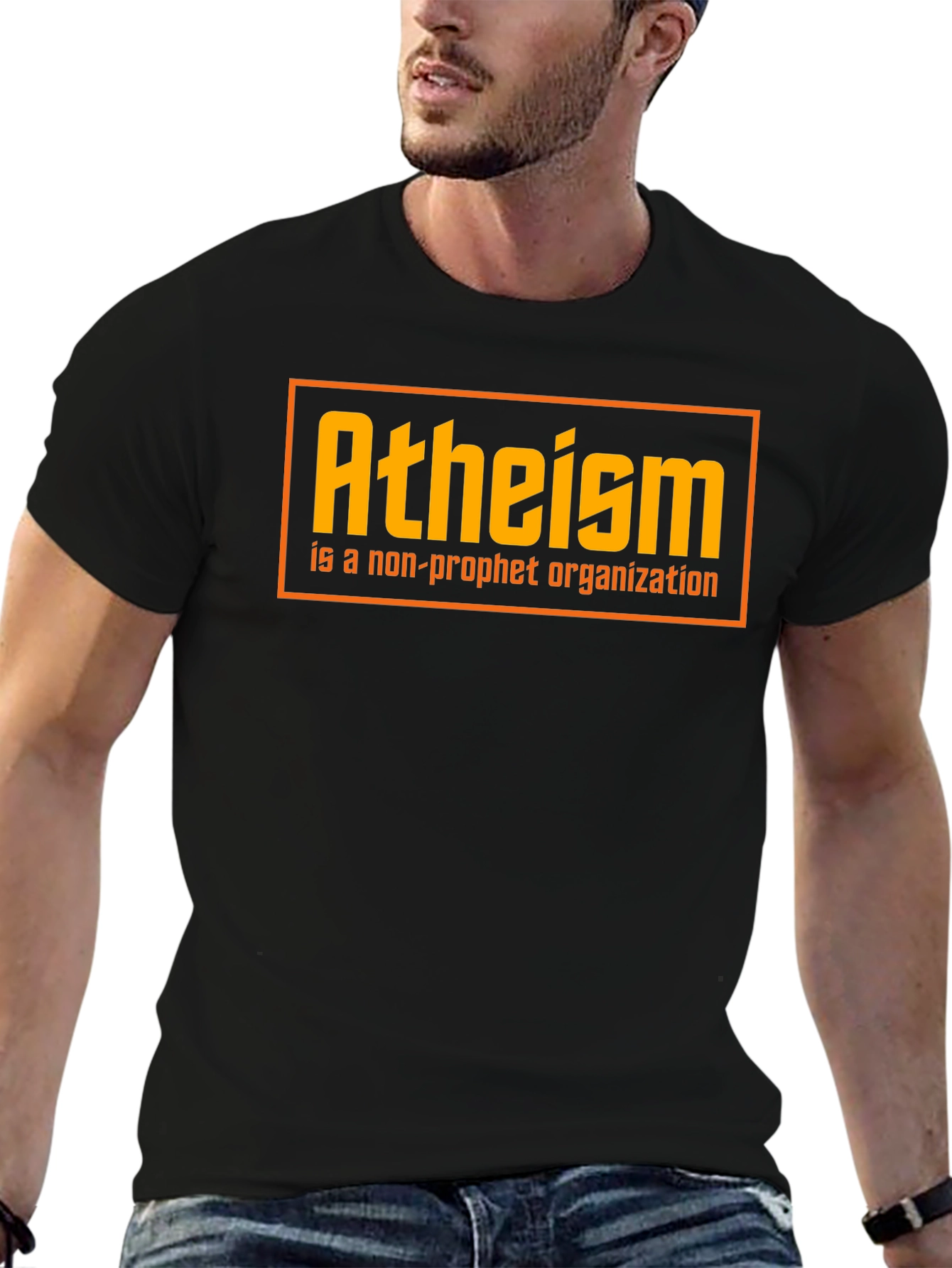 Atheism Non-Prophet Organization Graphic T-Shirt