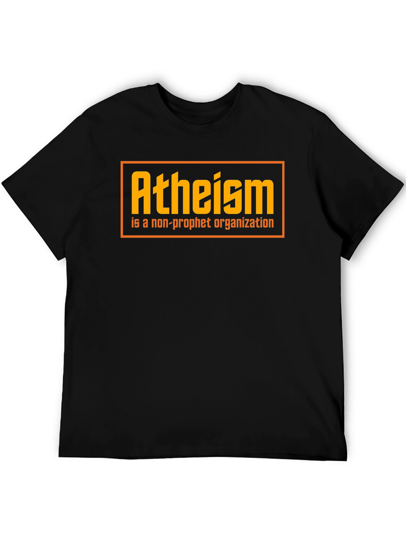 Atheism Non-Prophet Organization Graphic T-Shirt