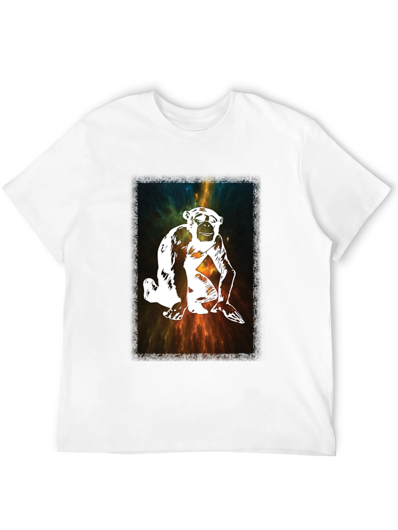 Monkey Galaxy T-Shirt - Unique Graphic Tee