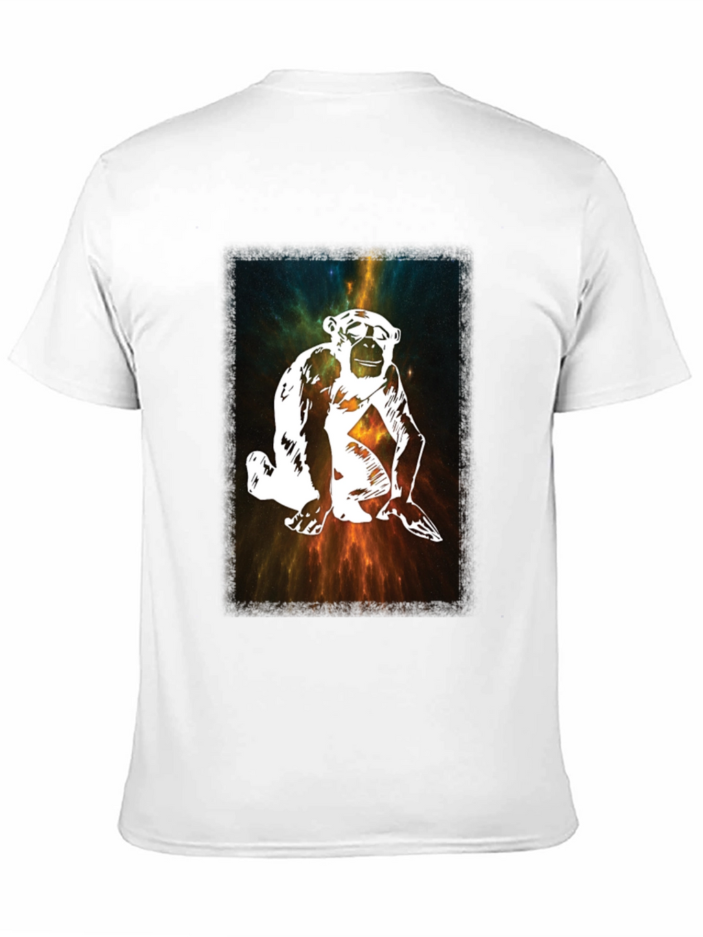 Monkey Galaxy T-Shirt - Unique Graphic Tee