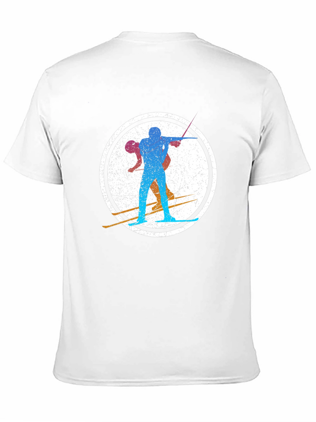 Biathlon Silhouette Black T-Shirt