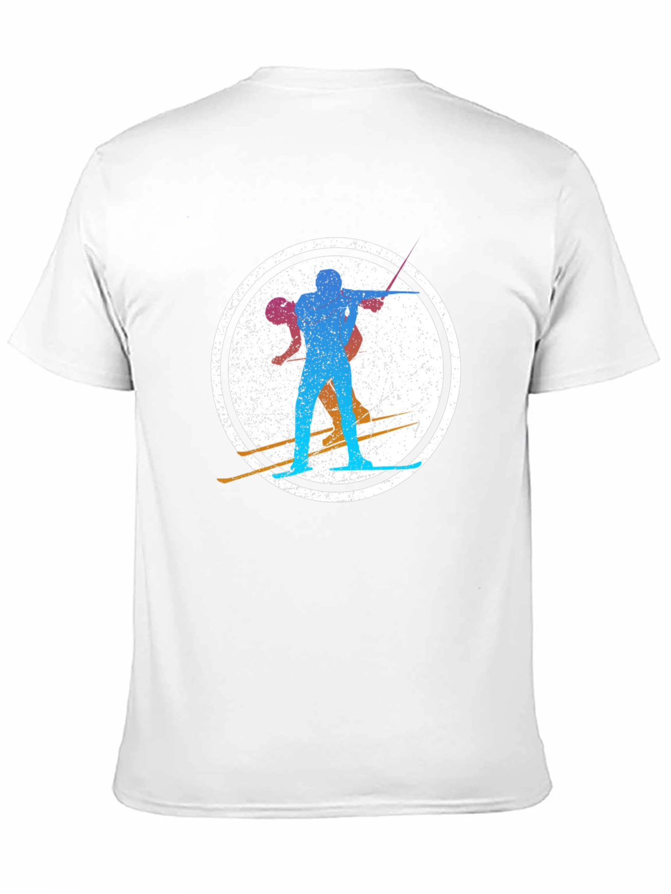 Biathlon Silhouette Black T-Shirt