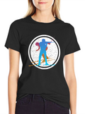 Biathlon Silhouette Black T-Shirt
