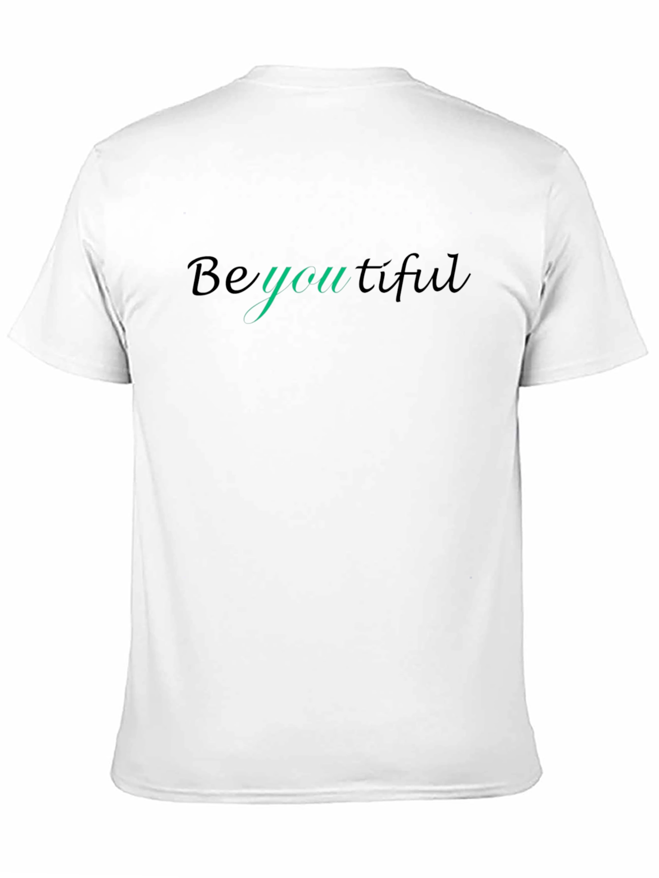 BeYOUtiful Black Tee - Stylish Comfort