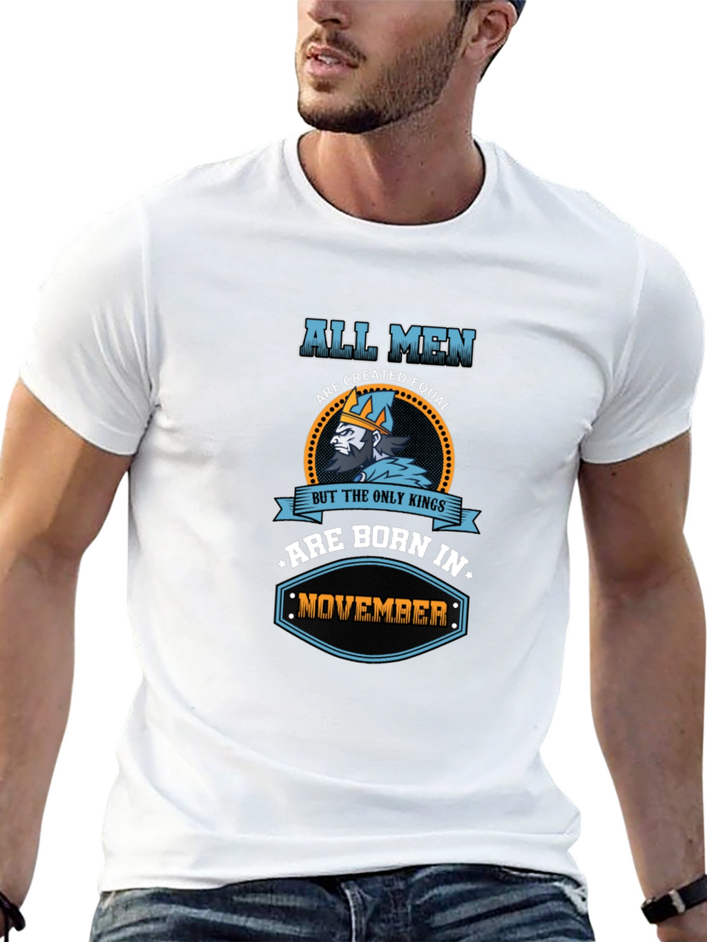 All Men Are Created Equal November Kings T-Shirt