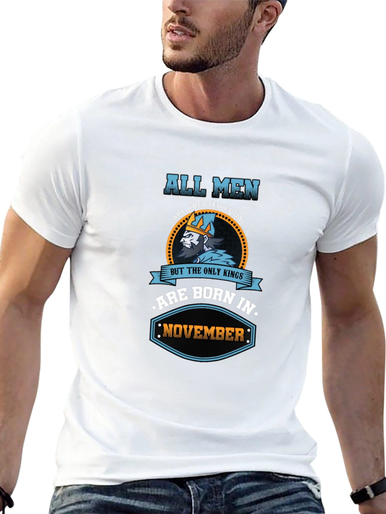 All Men Are Created Equal November Kings T-Shirt
