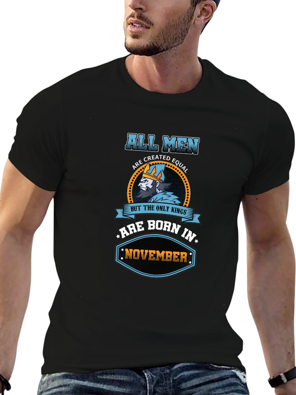 All Men Are Created Equal November Kings T-Shirt