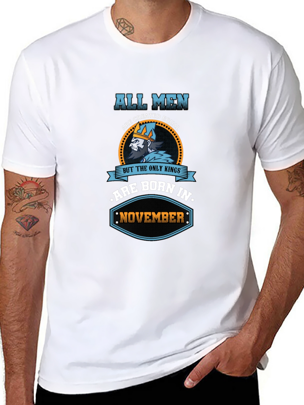 All Men Are Created Equal November Kings T-Shirt