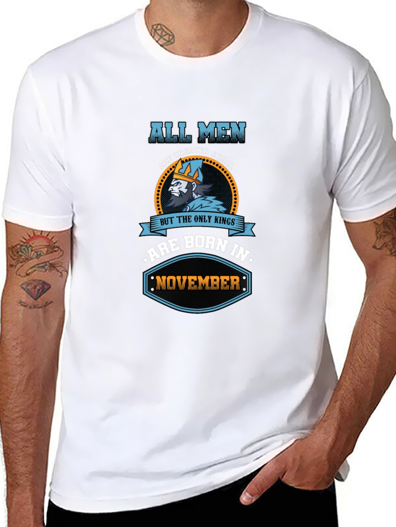 All Men Are Created Equal November Kings T-Shirt