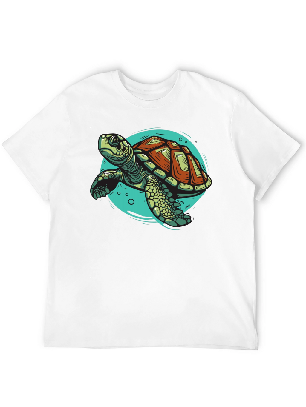 Sea Turtle Graphic Tee - Cool Ocean Design