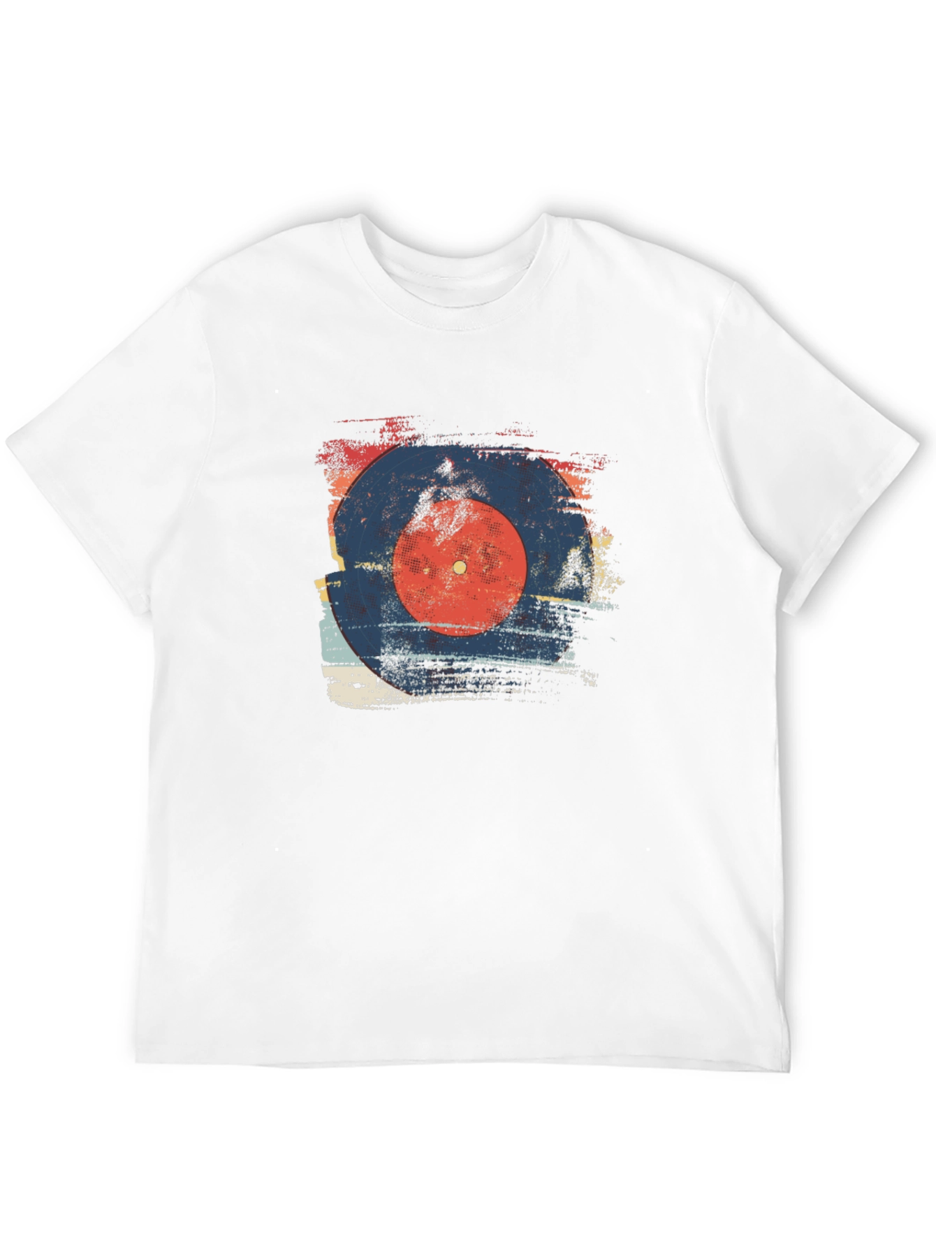 Retro Vinyl Record Graphic Tee