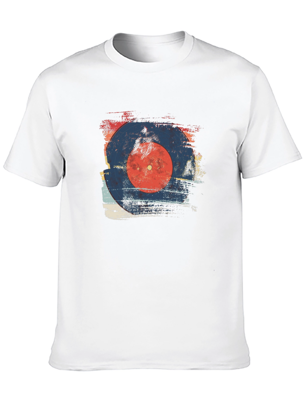 Retro Vinyl Record Graphic Tee