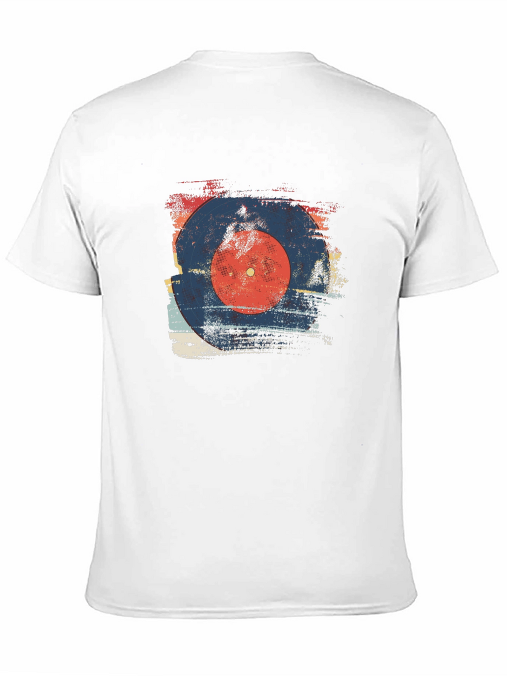 Retro Vinyl Record Graphic Tee