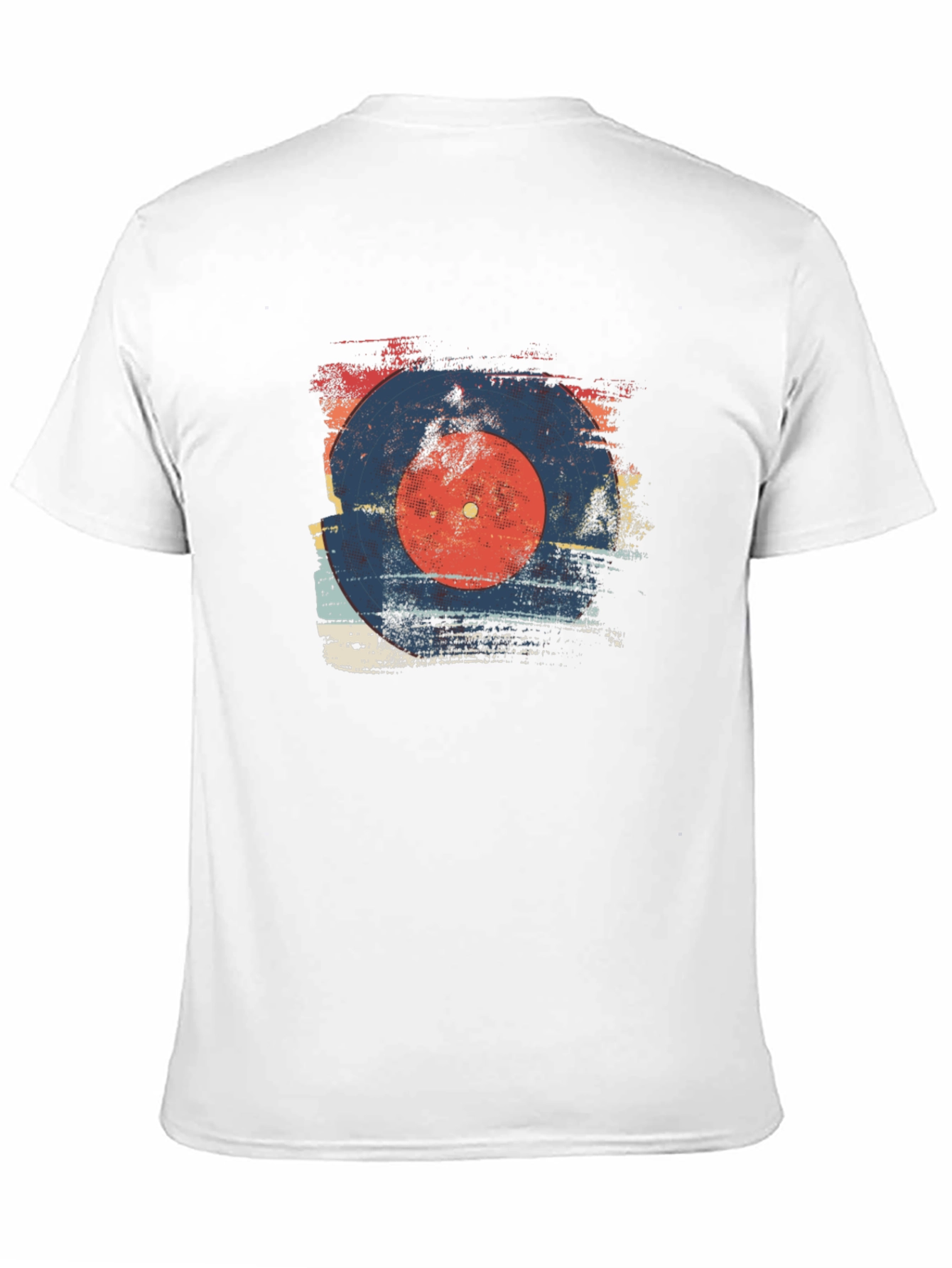 Retro Vinyl Record Graphic Tee
