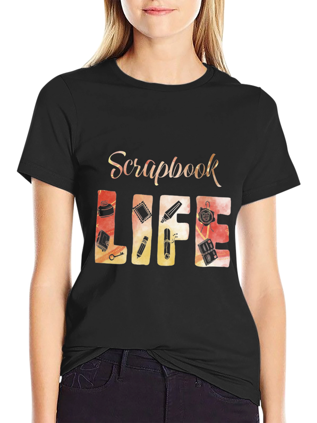 Scrapbook Life Graphic T-Shirt