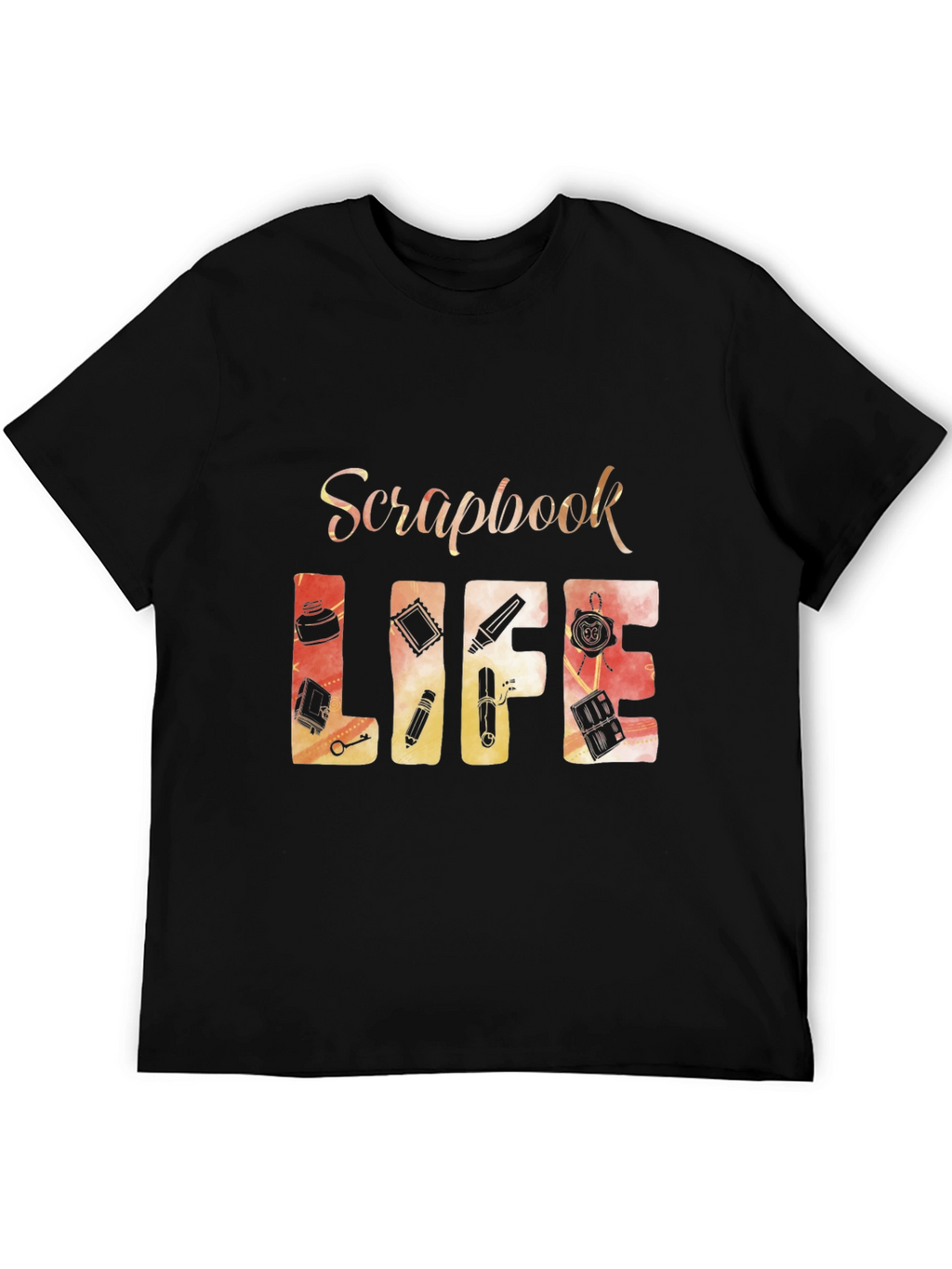 Scrapbook Life Graphic T-Shirt