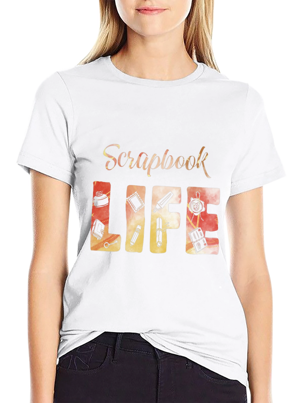 Scrapbook Life Graphic T-Shirt