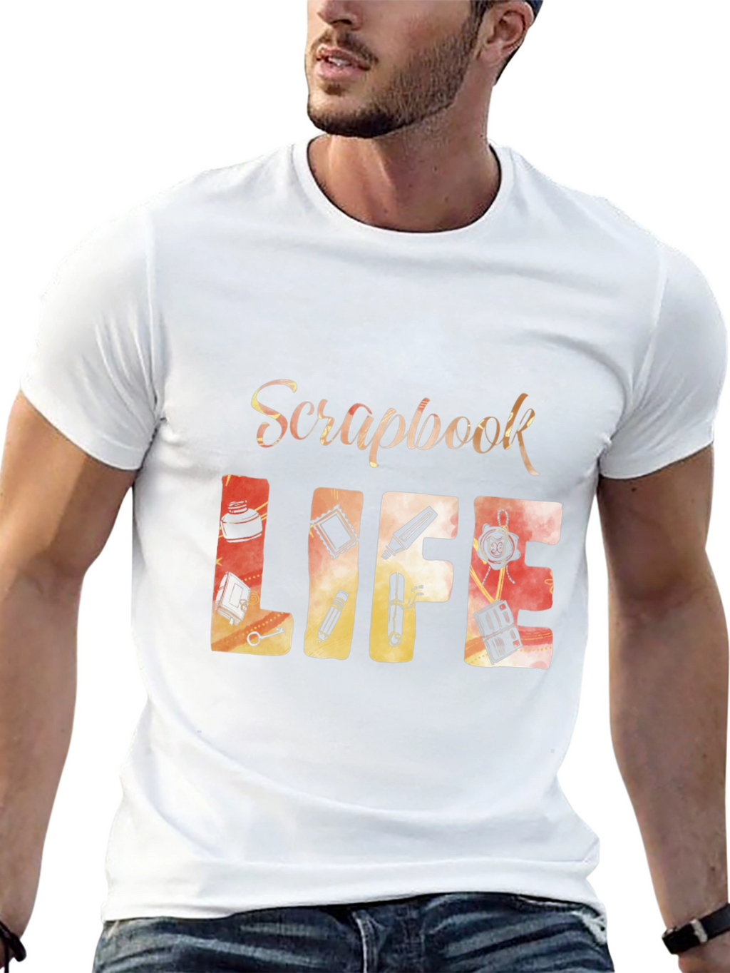 Scrapbook Life Graphic T-Shirt