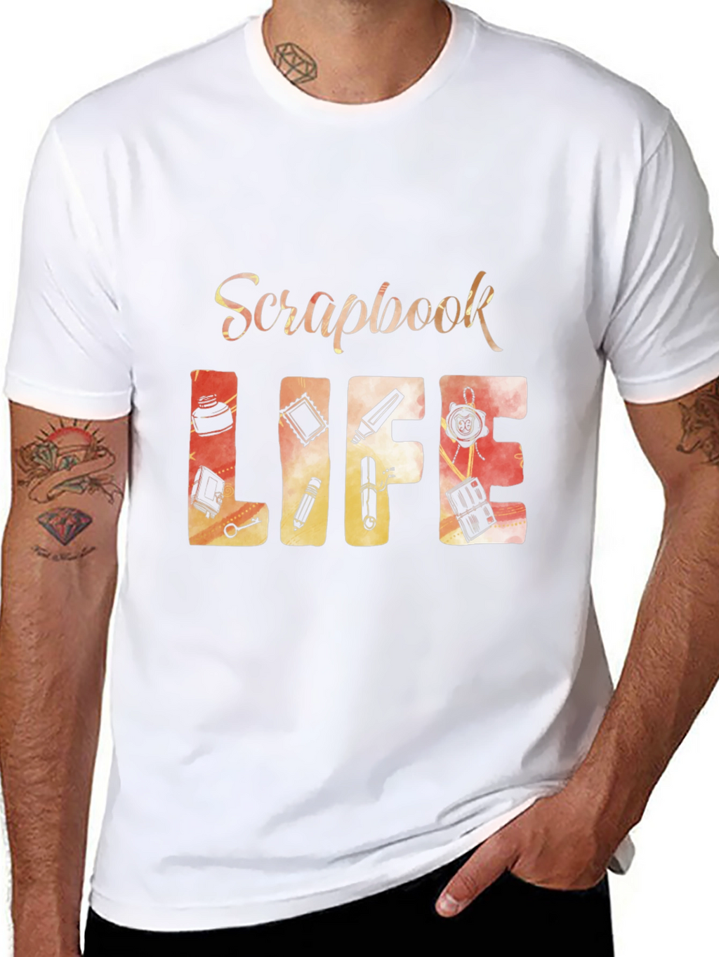 Scrapbook Life Graphic T-Shirt