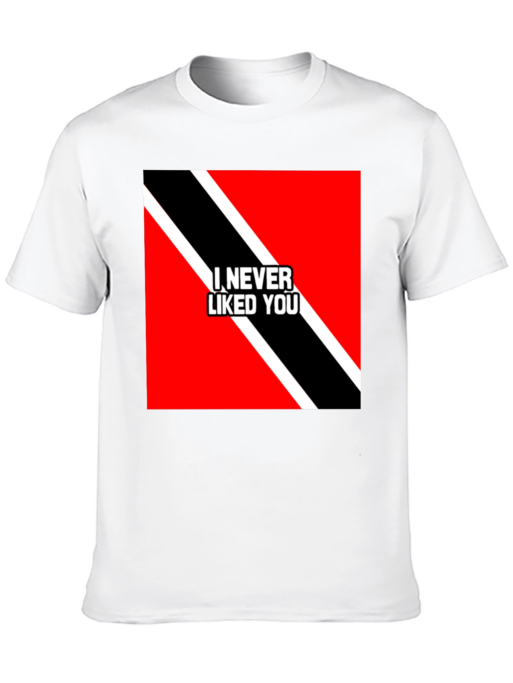 I Never Liked You Graphic Tee - Black