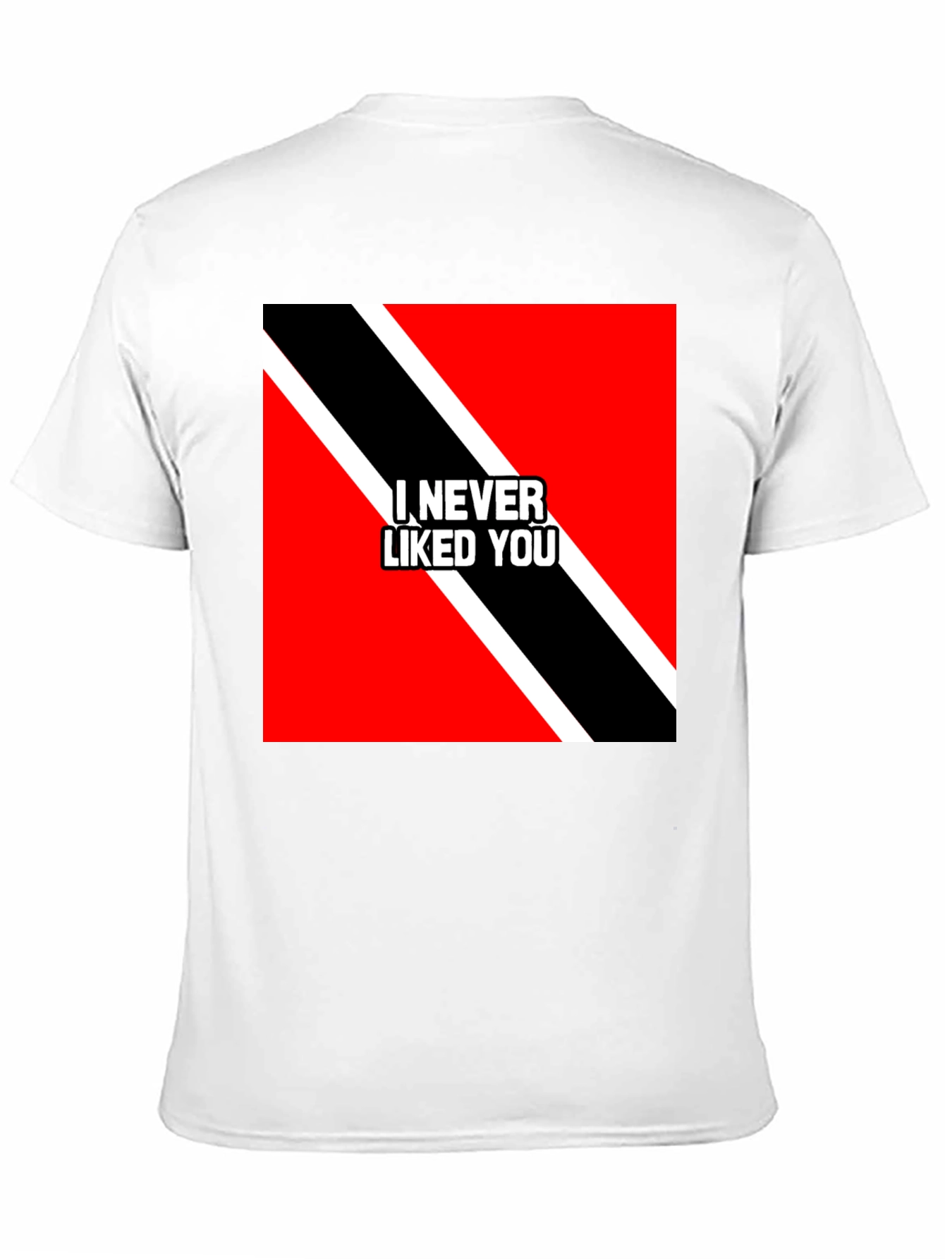 I Never Liked You Graphic Tee - Black