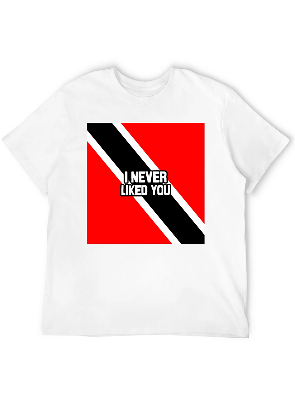 I Never Liked You Graphic Tee - Black