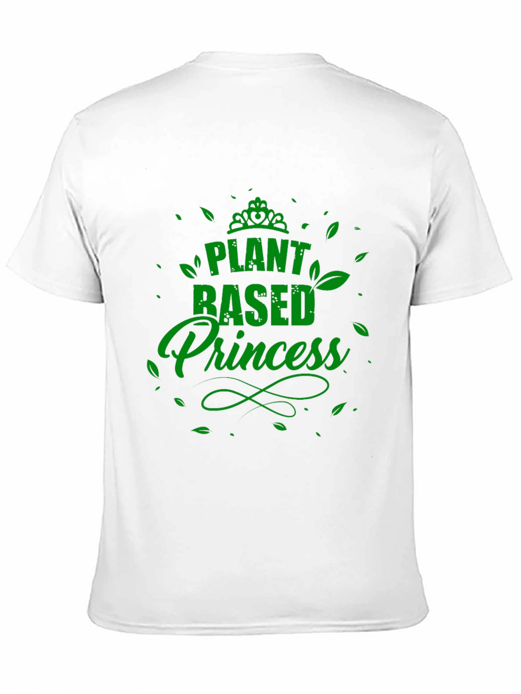 Plant Based Princess Black T-Shirt