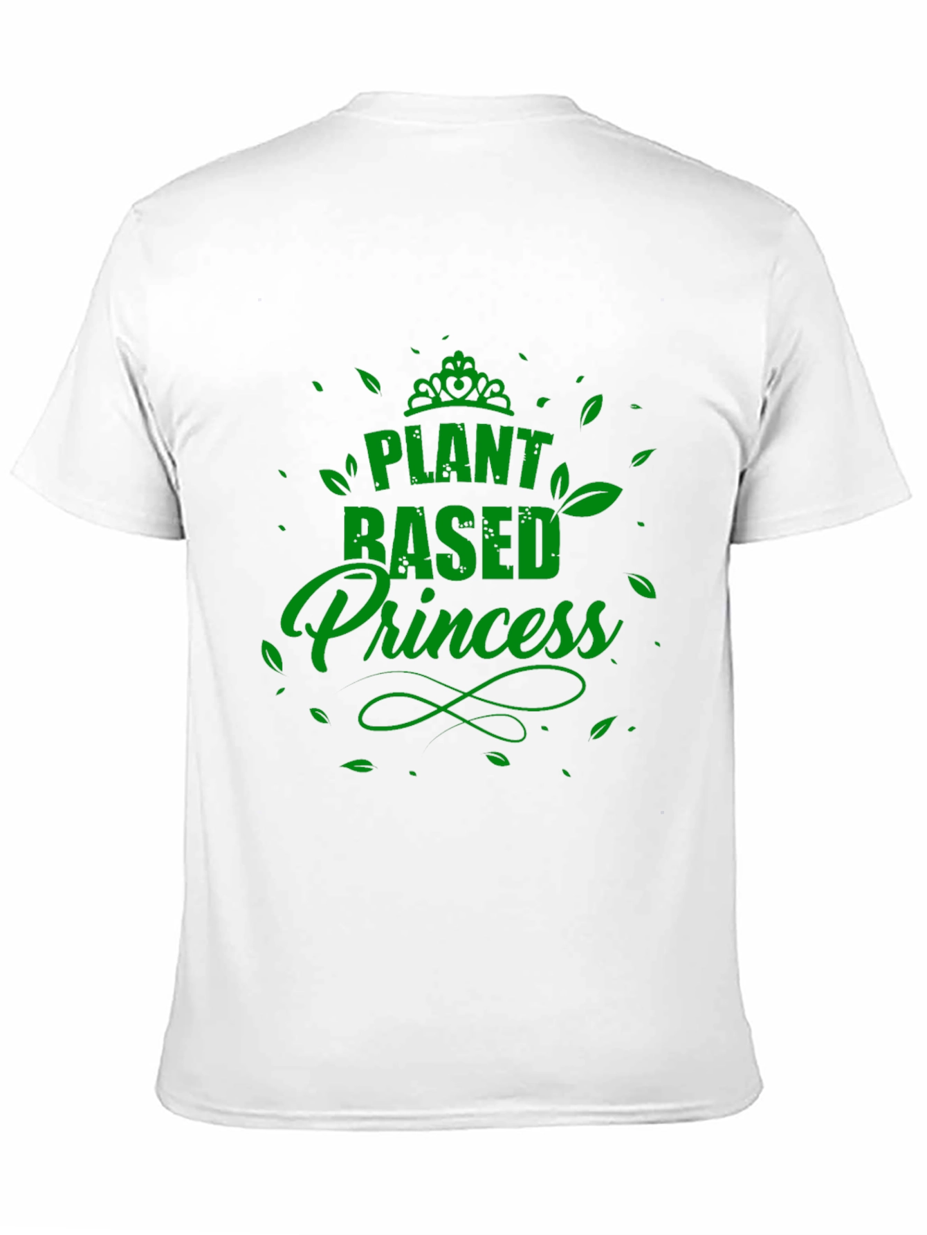 Plant Based Princess Black T-Shirt