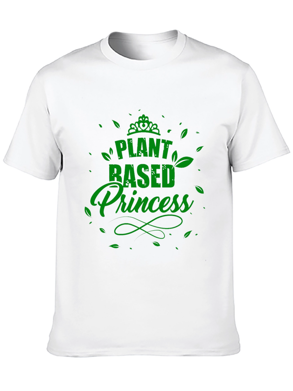 Plant Based Princess Black T-Shirt