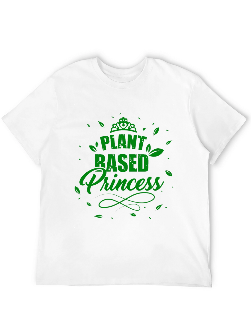 Plant Based Princess Black T-Shirt