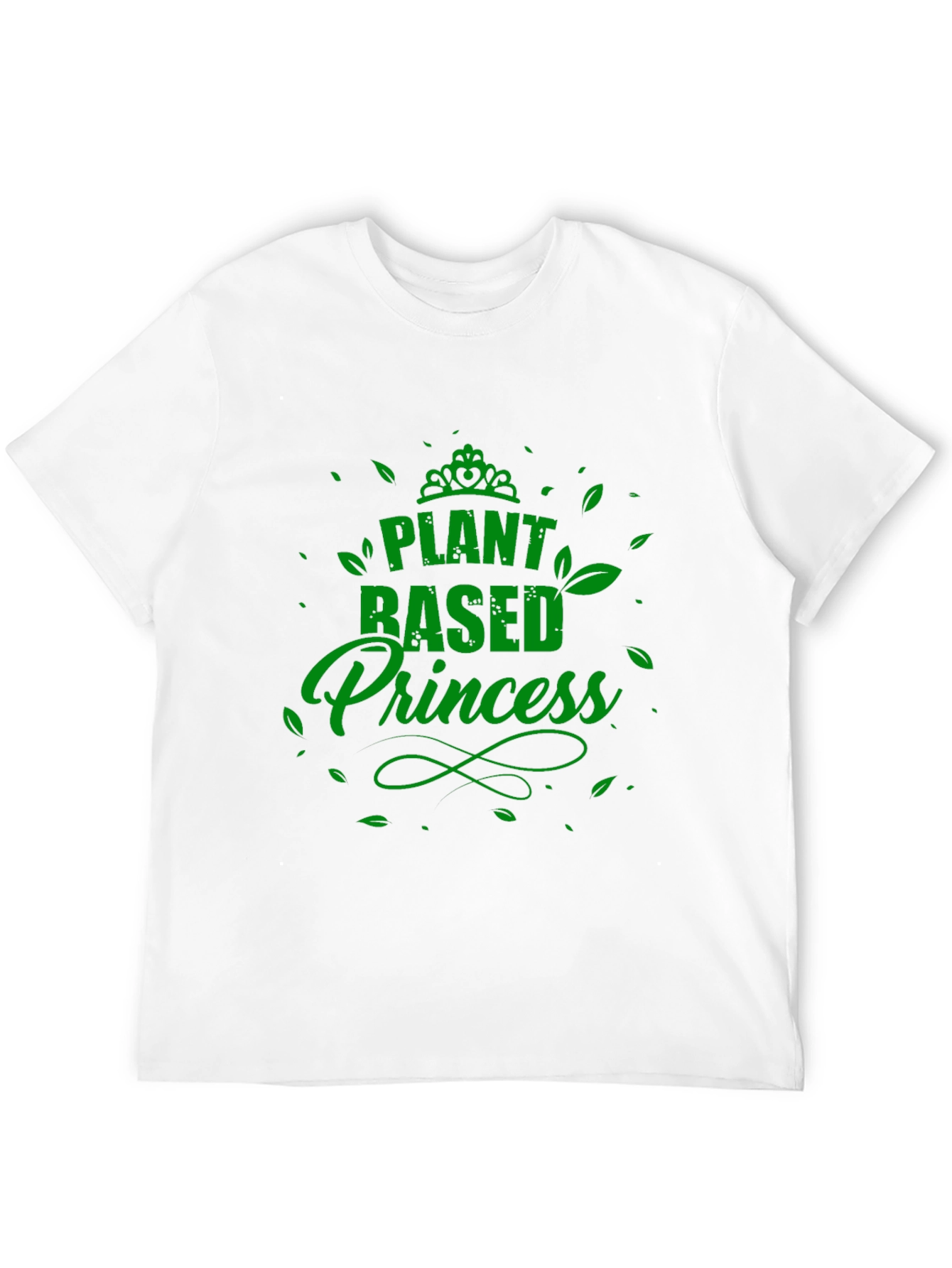 Plant Based Princess Black T-Shirt