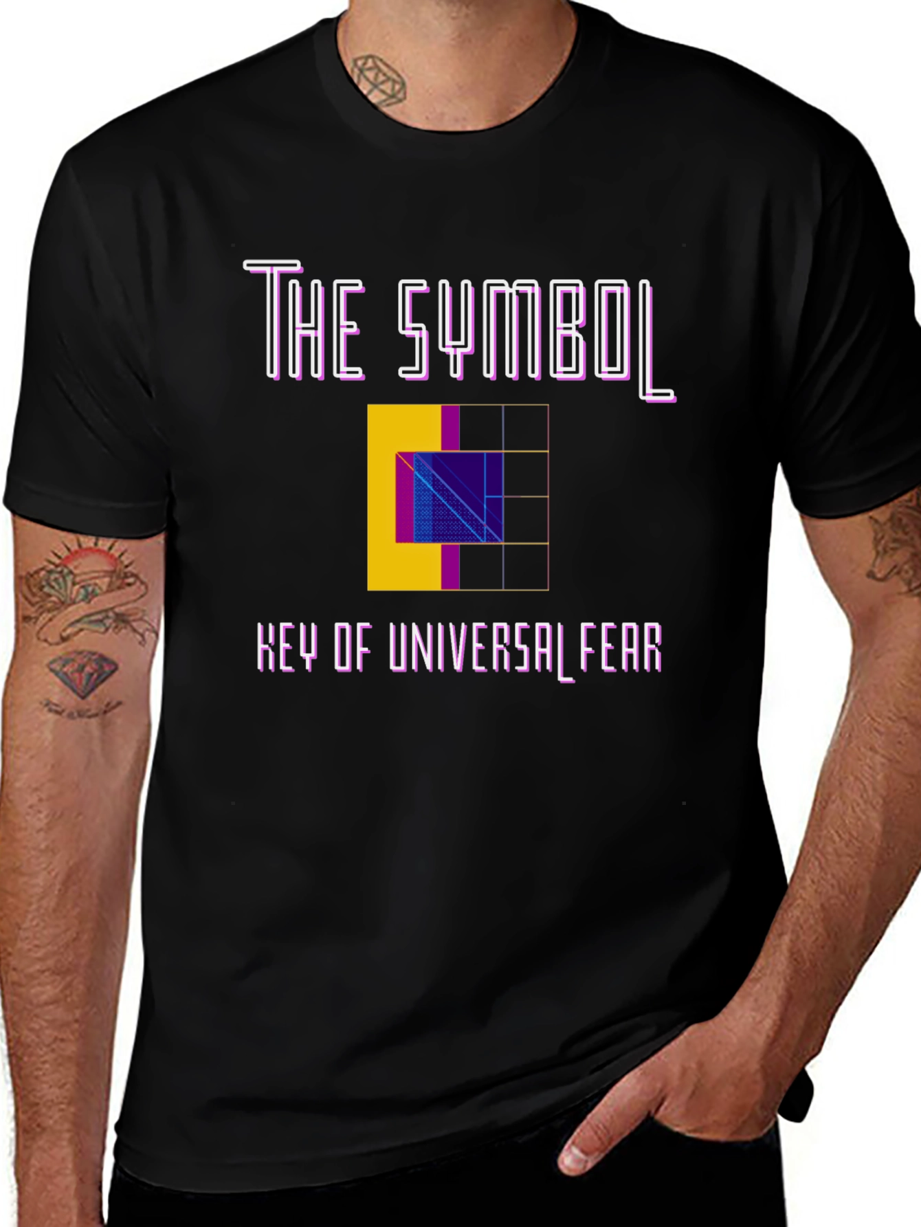 The Symbol Key of Universal Fear T-Shirt