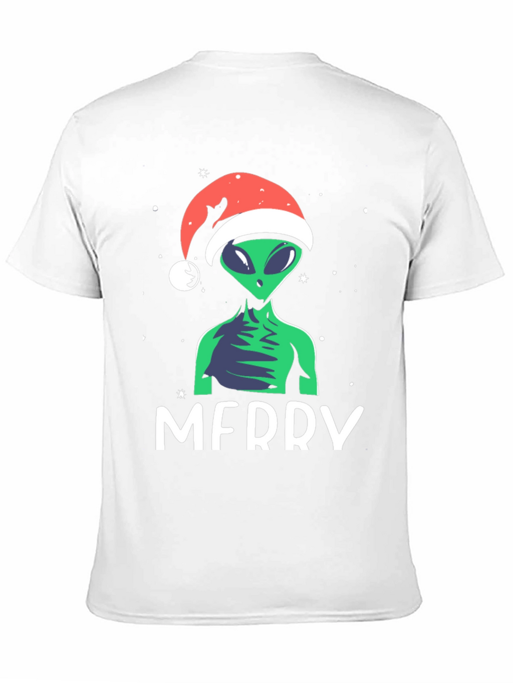 Merry Alien Christmas Holiday T-Shirt
