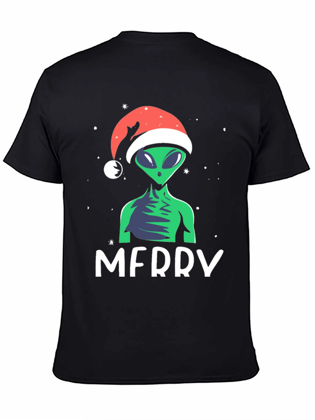 Merry Alien Christmas Holiday T-Shirt