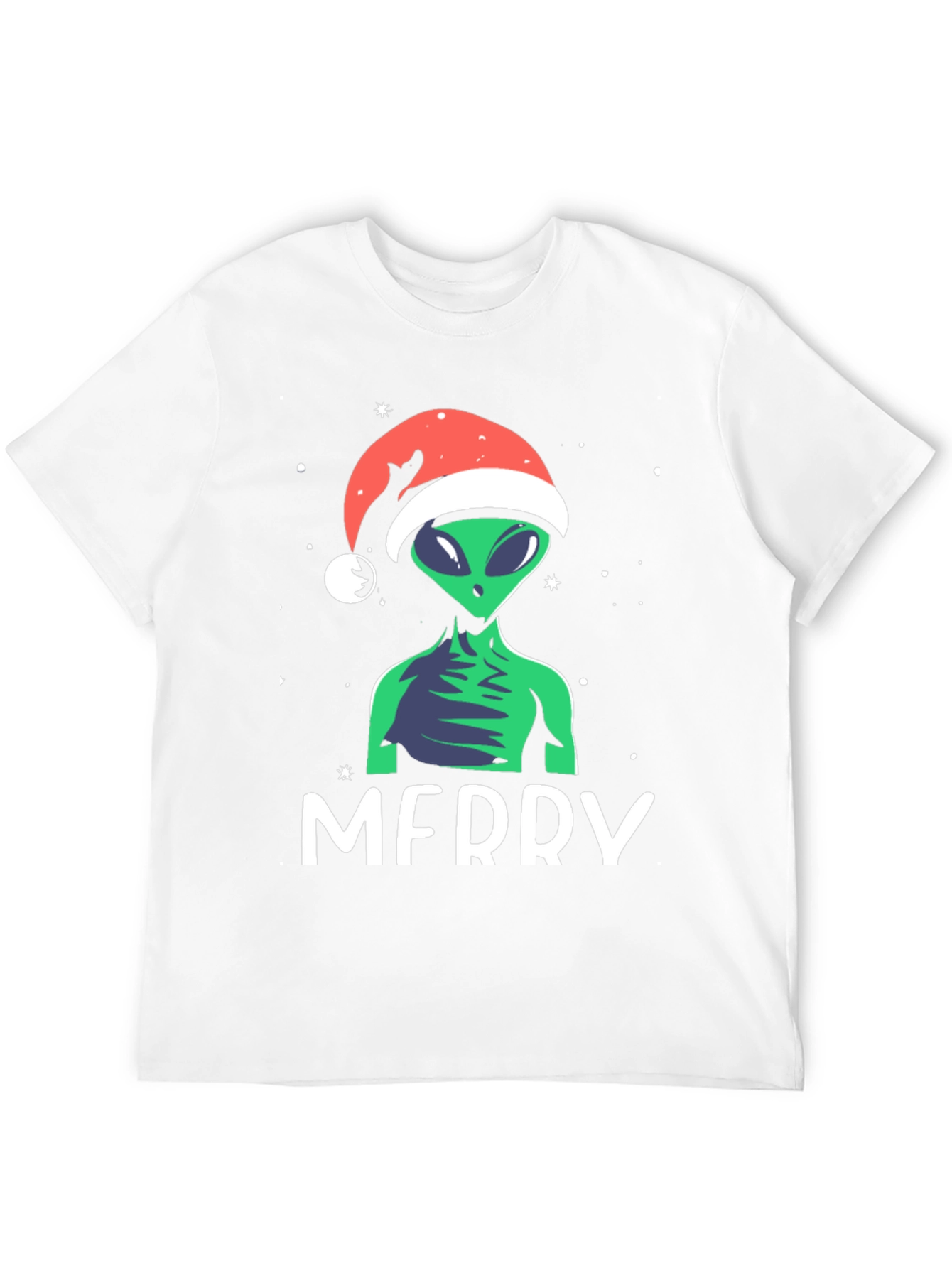 Merry Alien Christmas Holiday T-Shirt