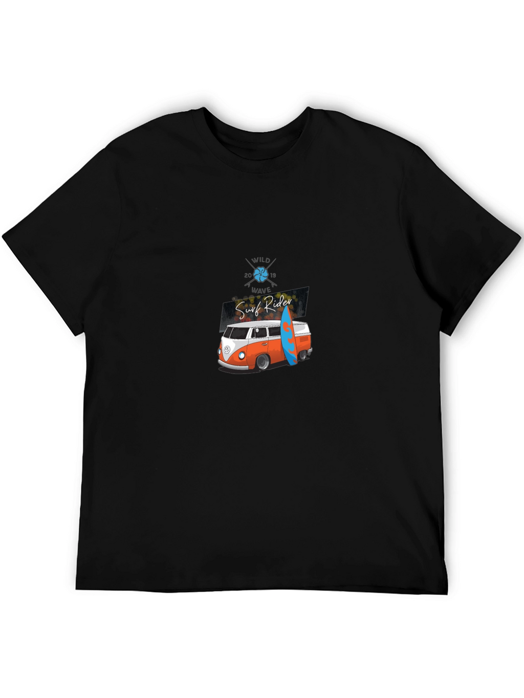 Surf Rider Graphic Tee - Retro Van T-Shirt