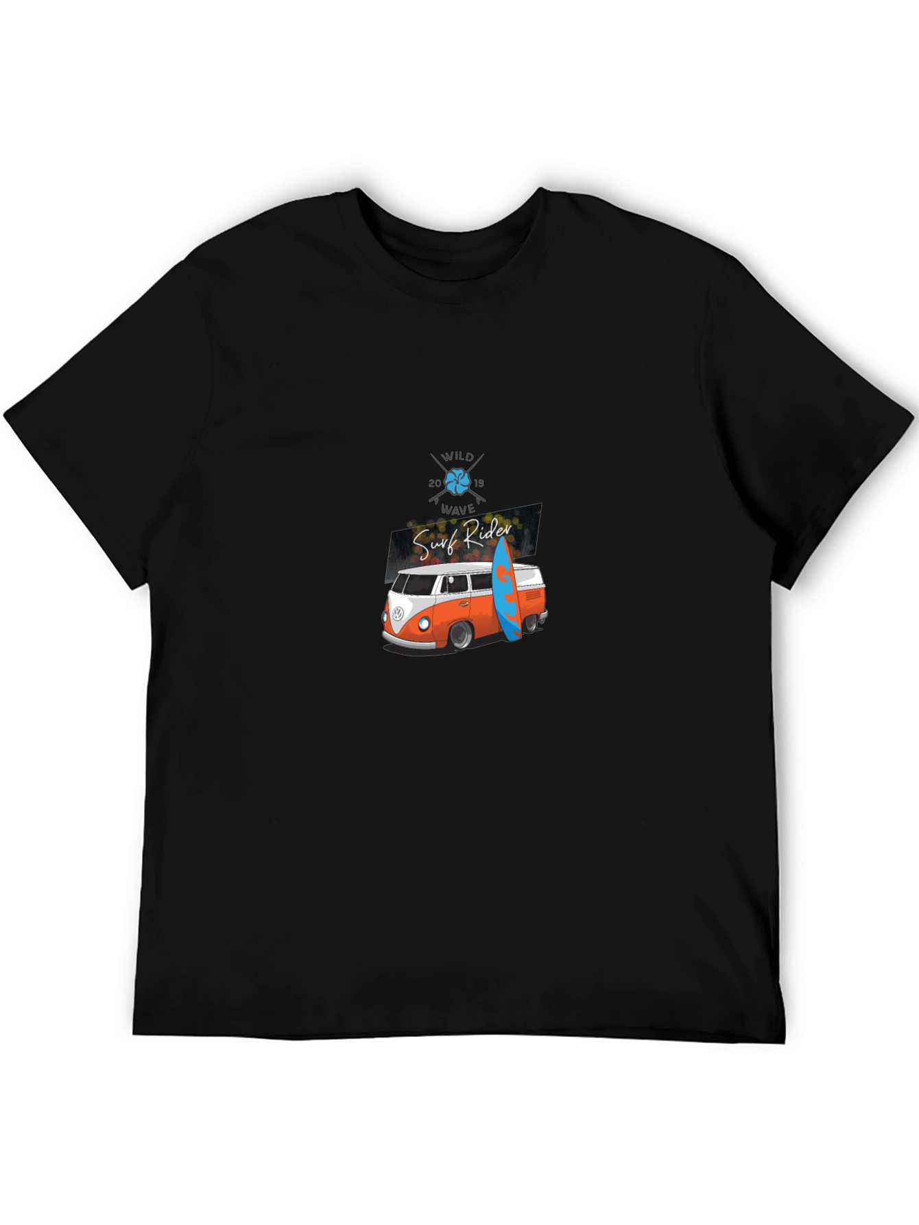 Surf Rider Graphic Tee - Retro Van T-Shirt