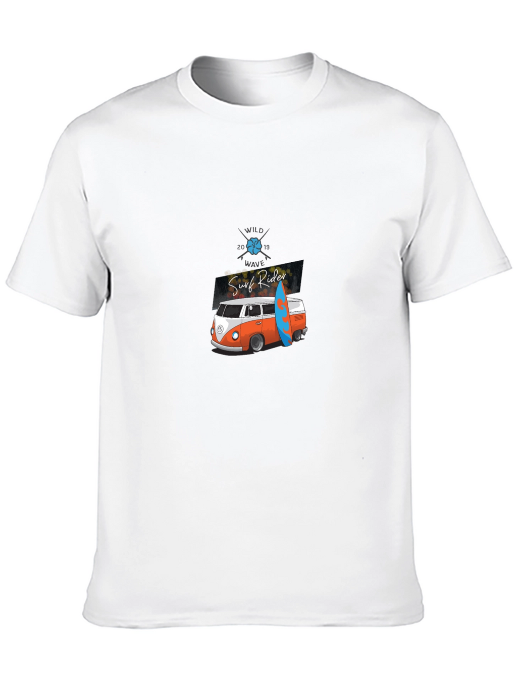 Surf Rider Graphic Tee - Retro Van T-Shirt