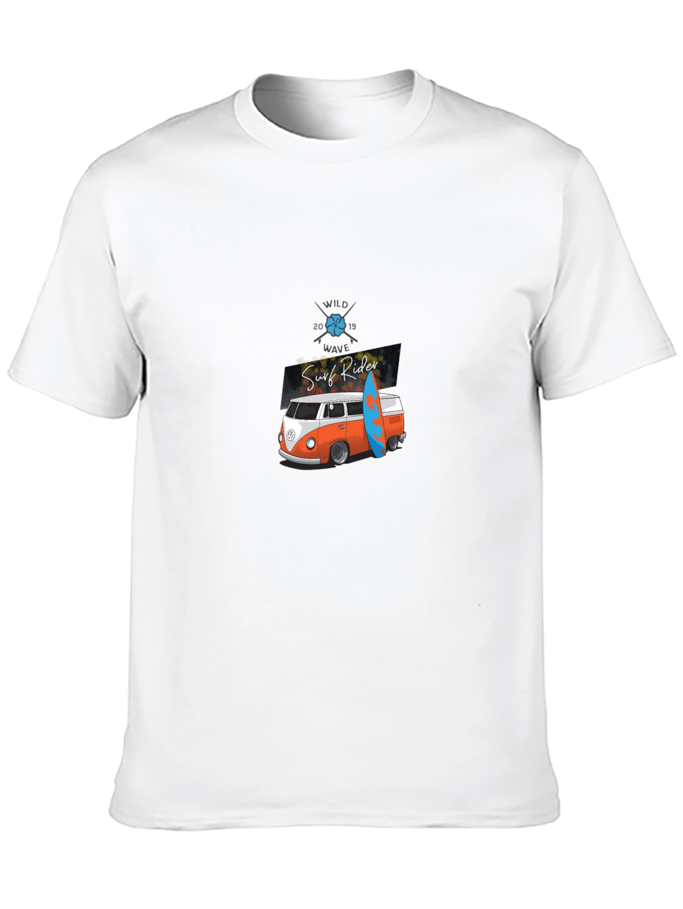 Surf Rider Graphic Tee - Retro Van T-Shirt