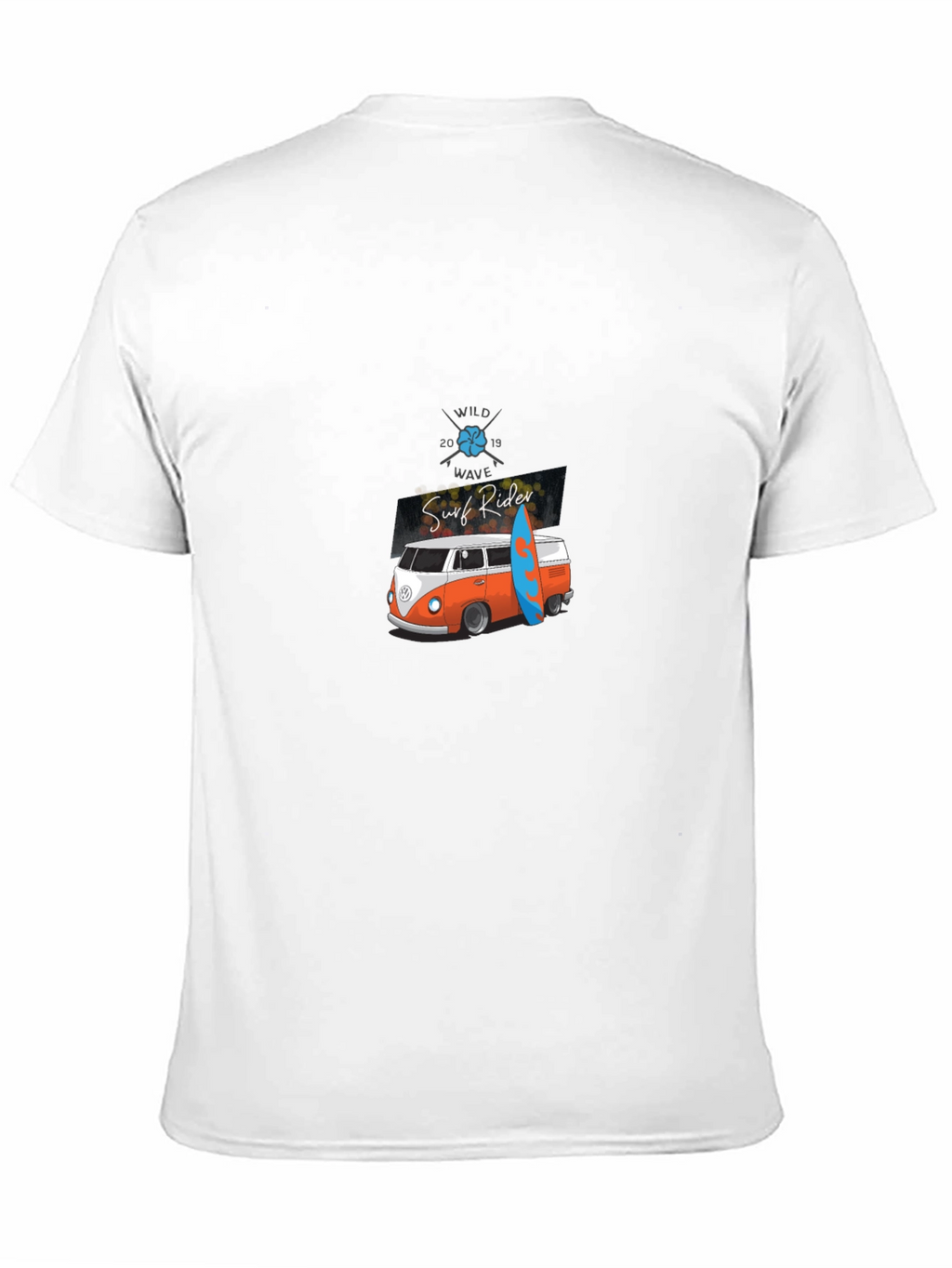 Surf Rider Graphic Tee - Retro Van T-Shirt