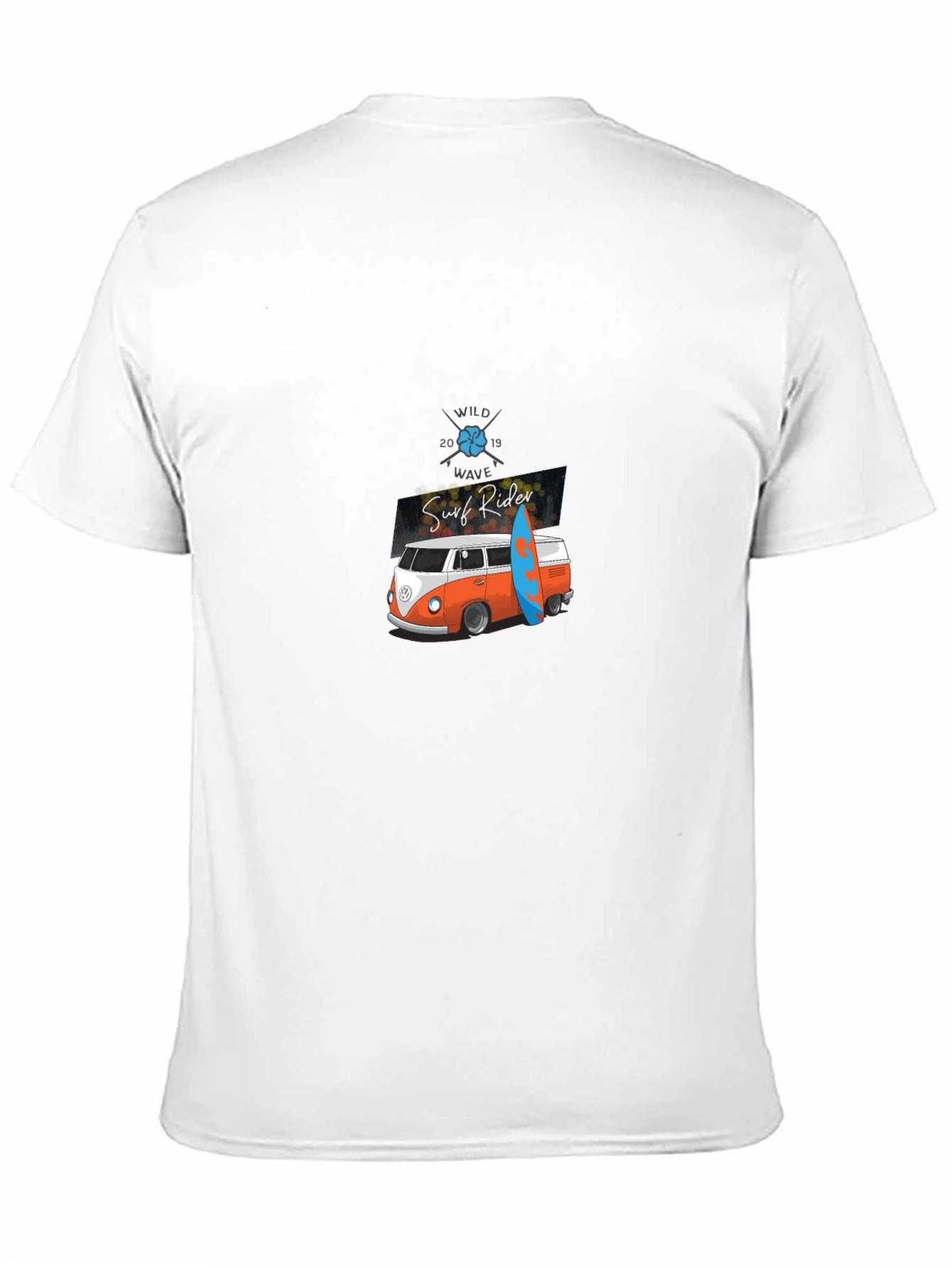 Surf Rider Graphic Tee - Retro Van T-Shirt