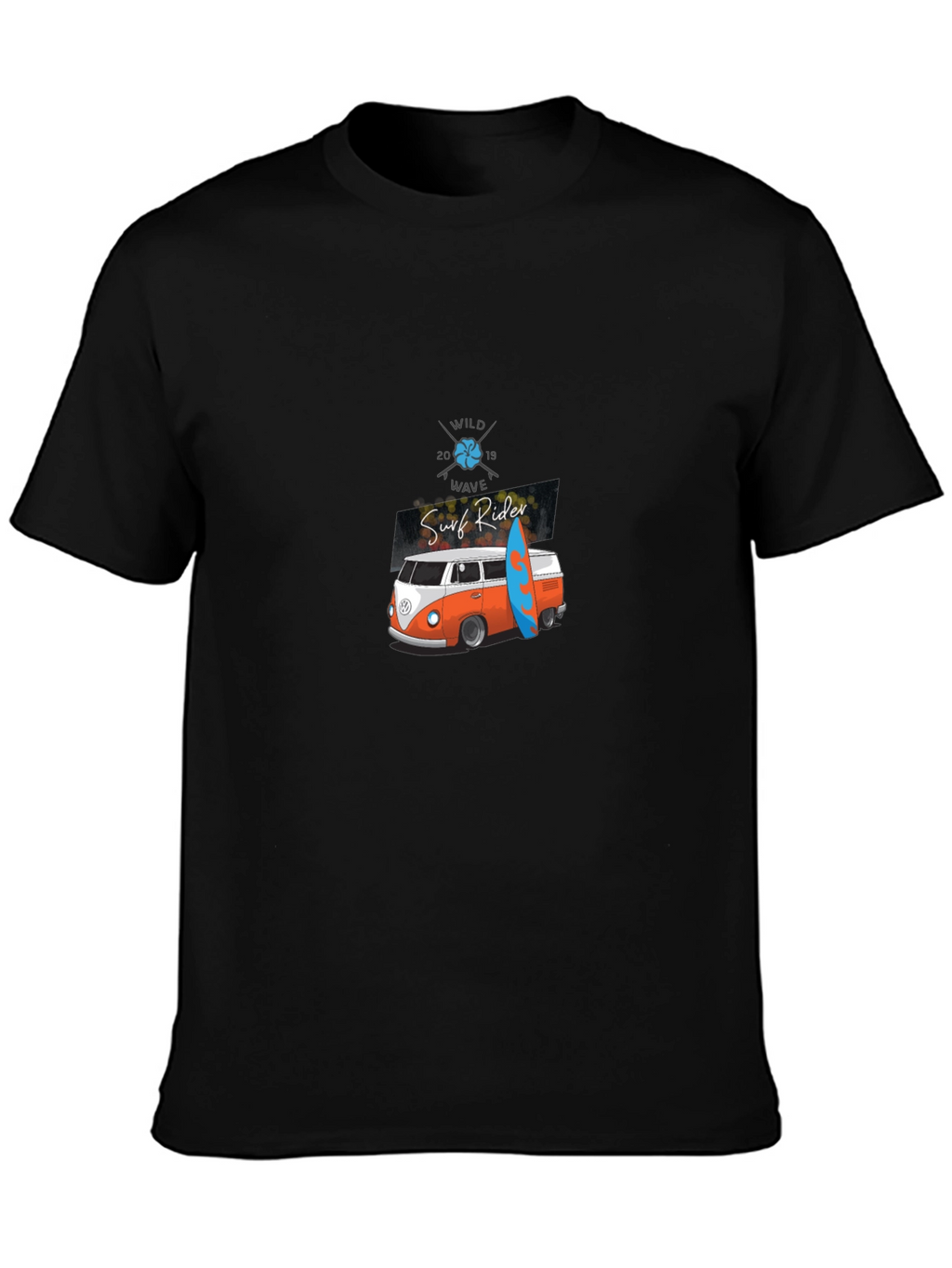 Surf Rider Graphic Tee - Retro Van T-Shirt